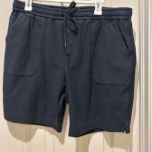 Athleta black drawstring shorts sz 16